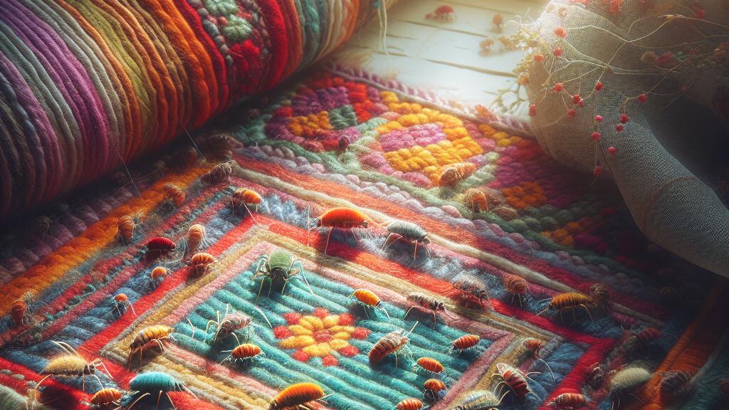 Do wool rugs attract bugs?