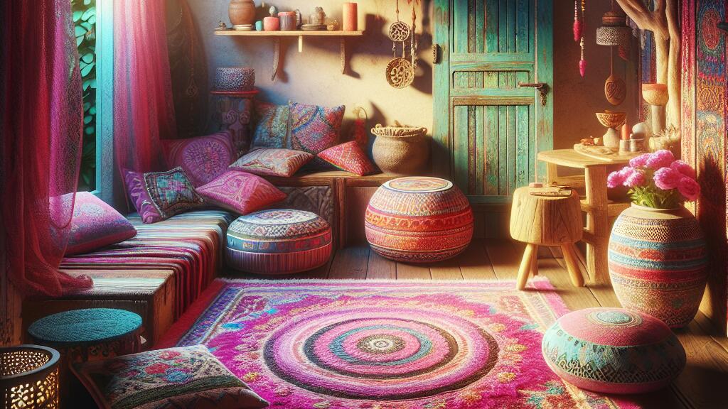 How to Care for Your Boho Chic Pink Rug to Ensure Longevity