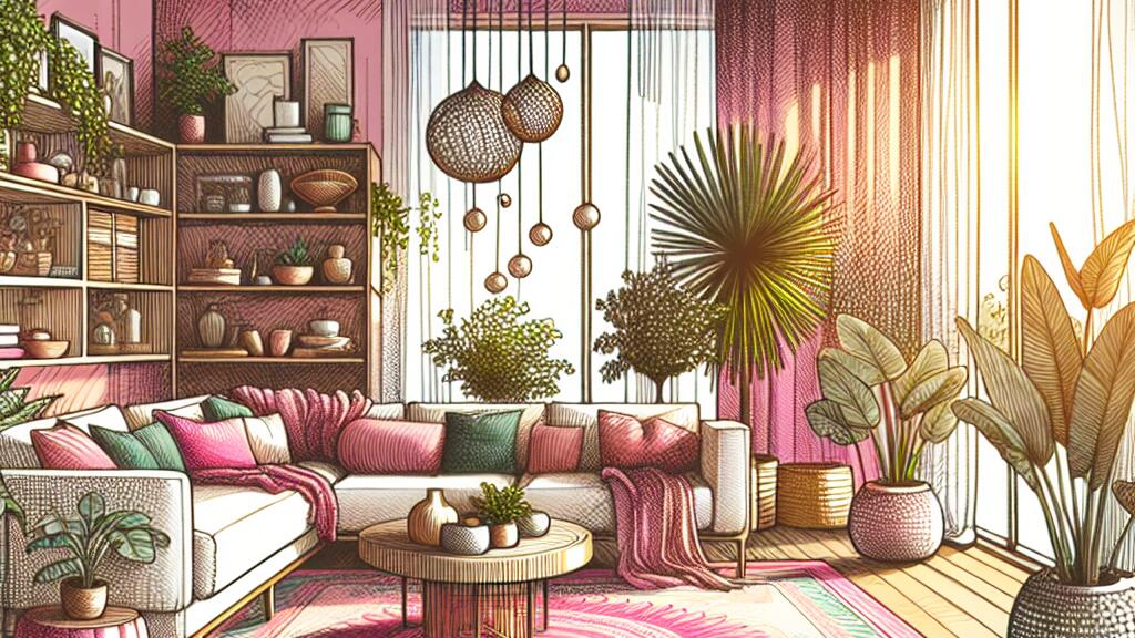 How to style your living space with ethical handmade pink rugs