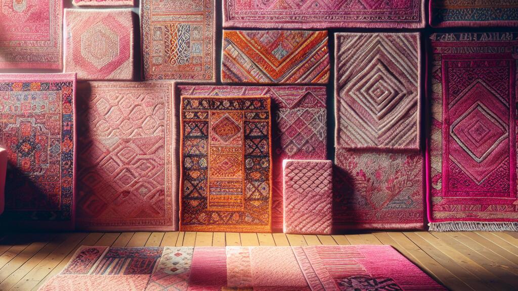 Round Up of the Most Popular Styles of Pink Moroccan Rugs