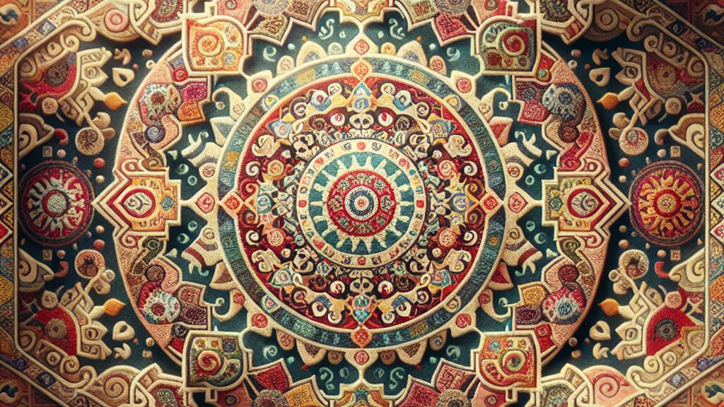 What do the symbols on Moroccan rugs mean?
