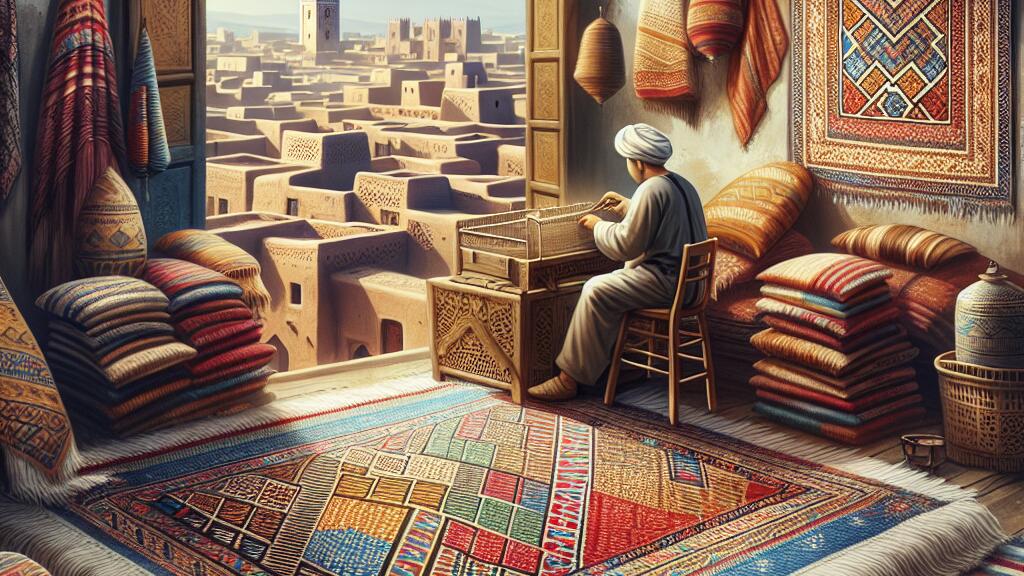 What is the history of Beni Ourain rugs?