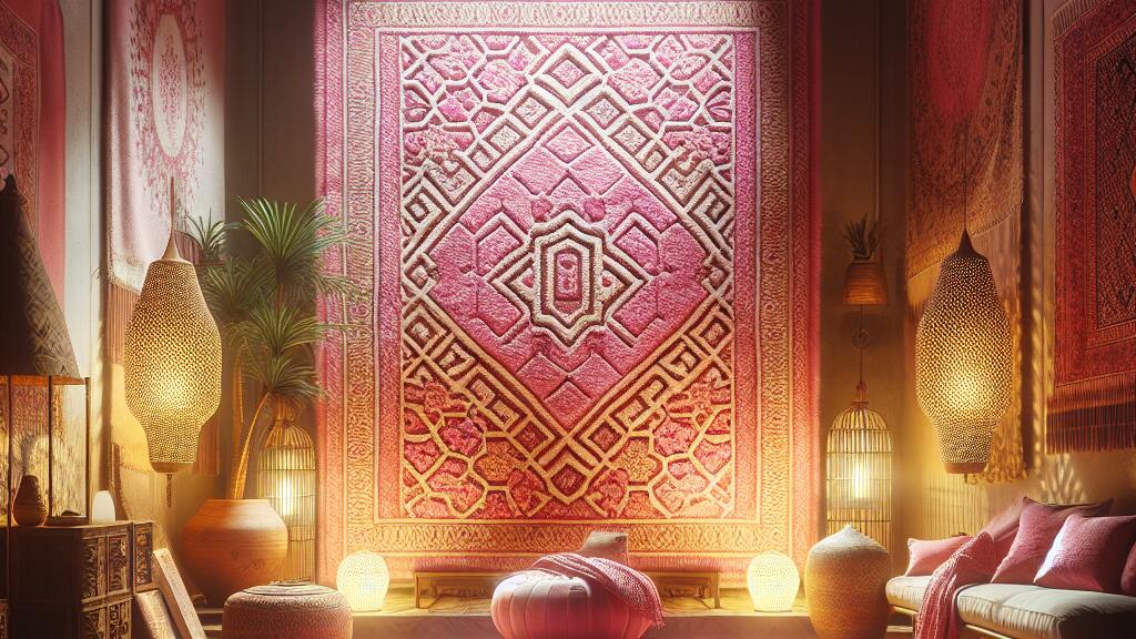 What Makes Pink Moroccan Rugs Unique?